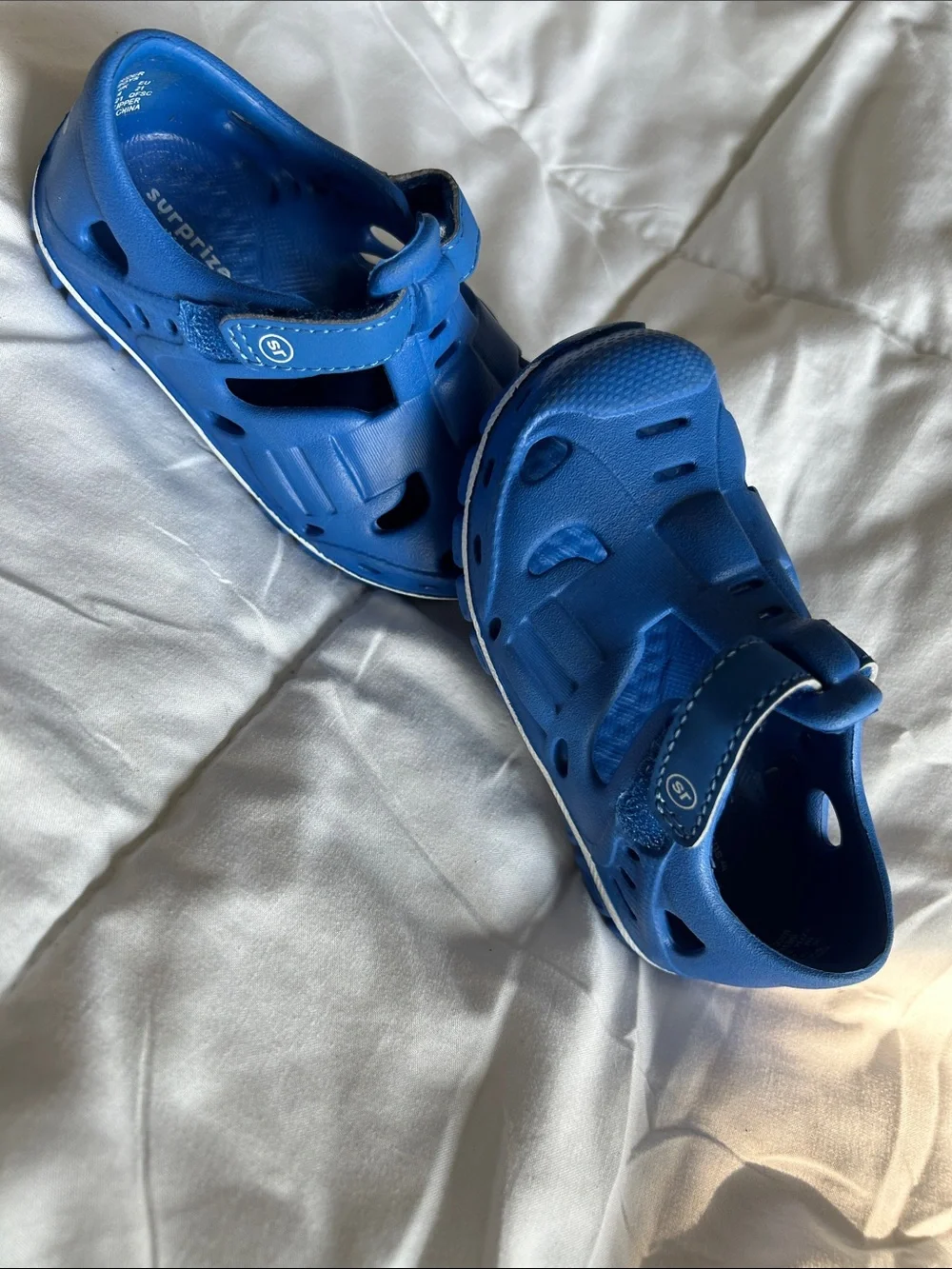 Stride Rite Kids' Blue Closed-Toe Sandals